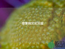 厚重的文化沉淀